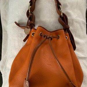 Pebble Grain Draw string Dooney & Bourke  bag